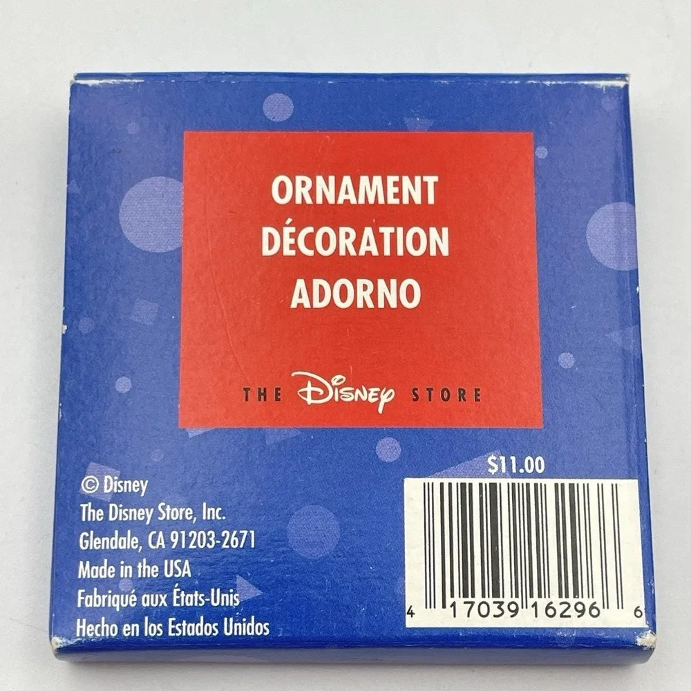 Disney Store‎ 10th Anniversary Mickey Mouse and Friends Christmas Disc Ornament